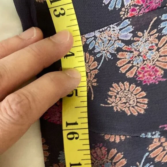 Free People Fit and Flare Mini Dress/Tunic Top Size 2 (J20) - Picture 8 of 15